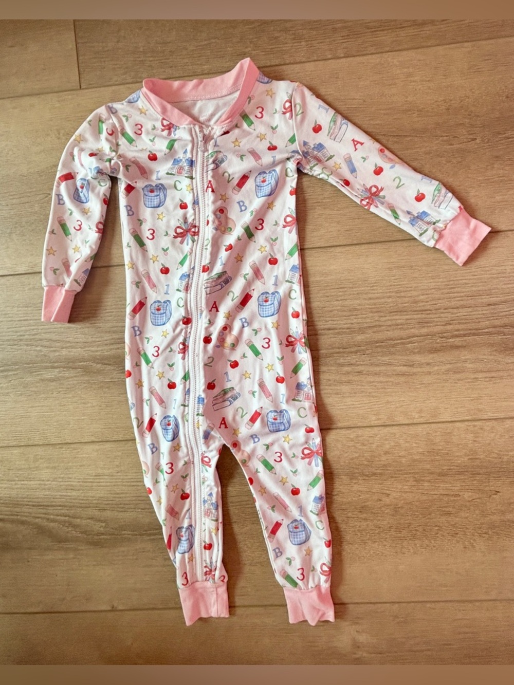 Cecil and Lou School Print Girls Sleeper